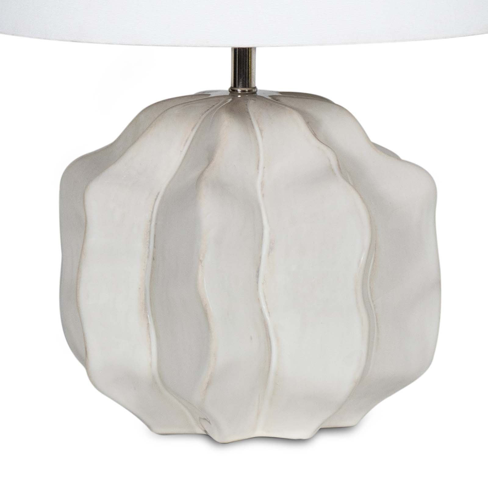 Destin Ceramic Mini Lamp (Ivory)