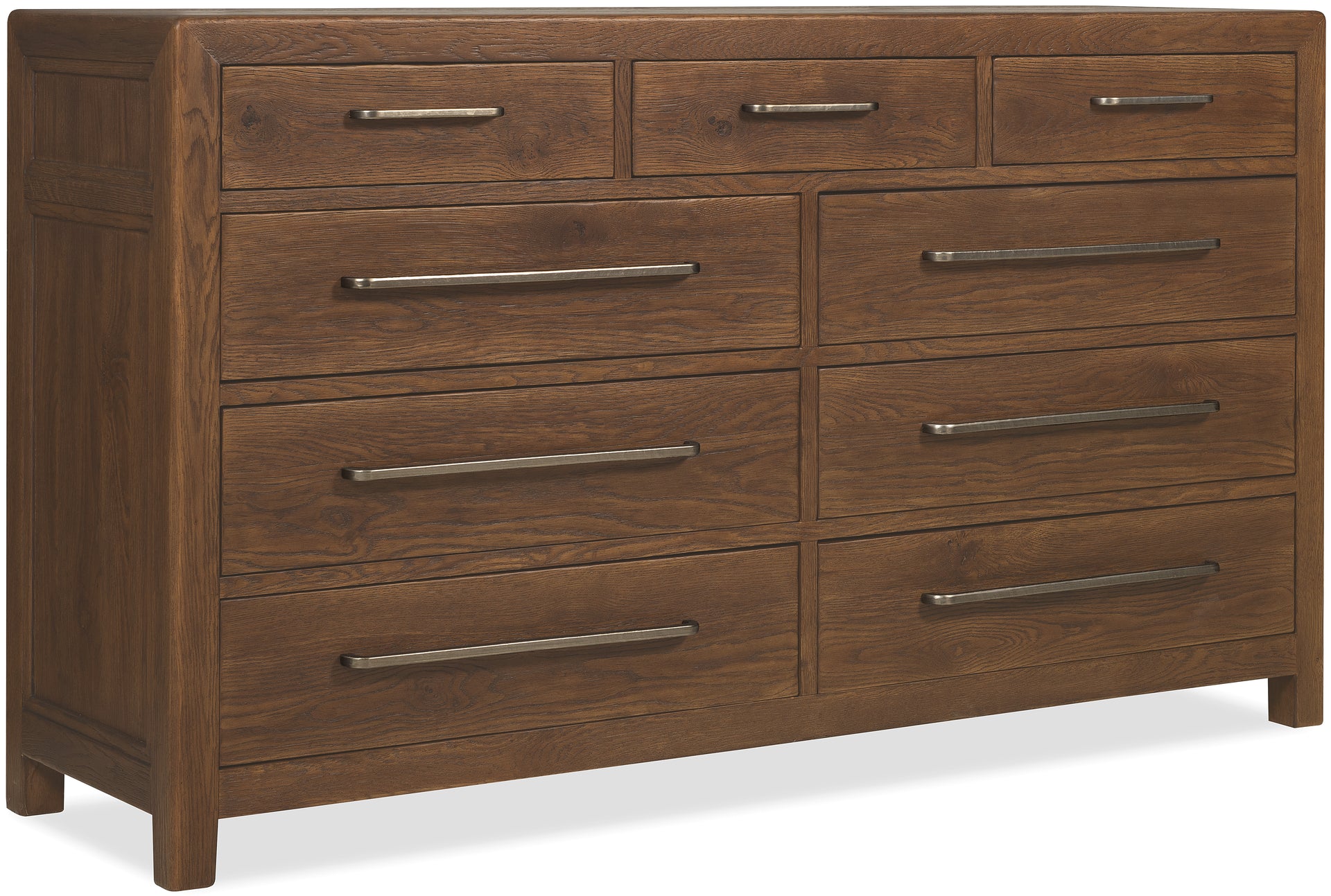 Driftwood Nine-Drawer Dresser