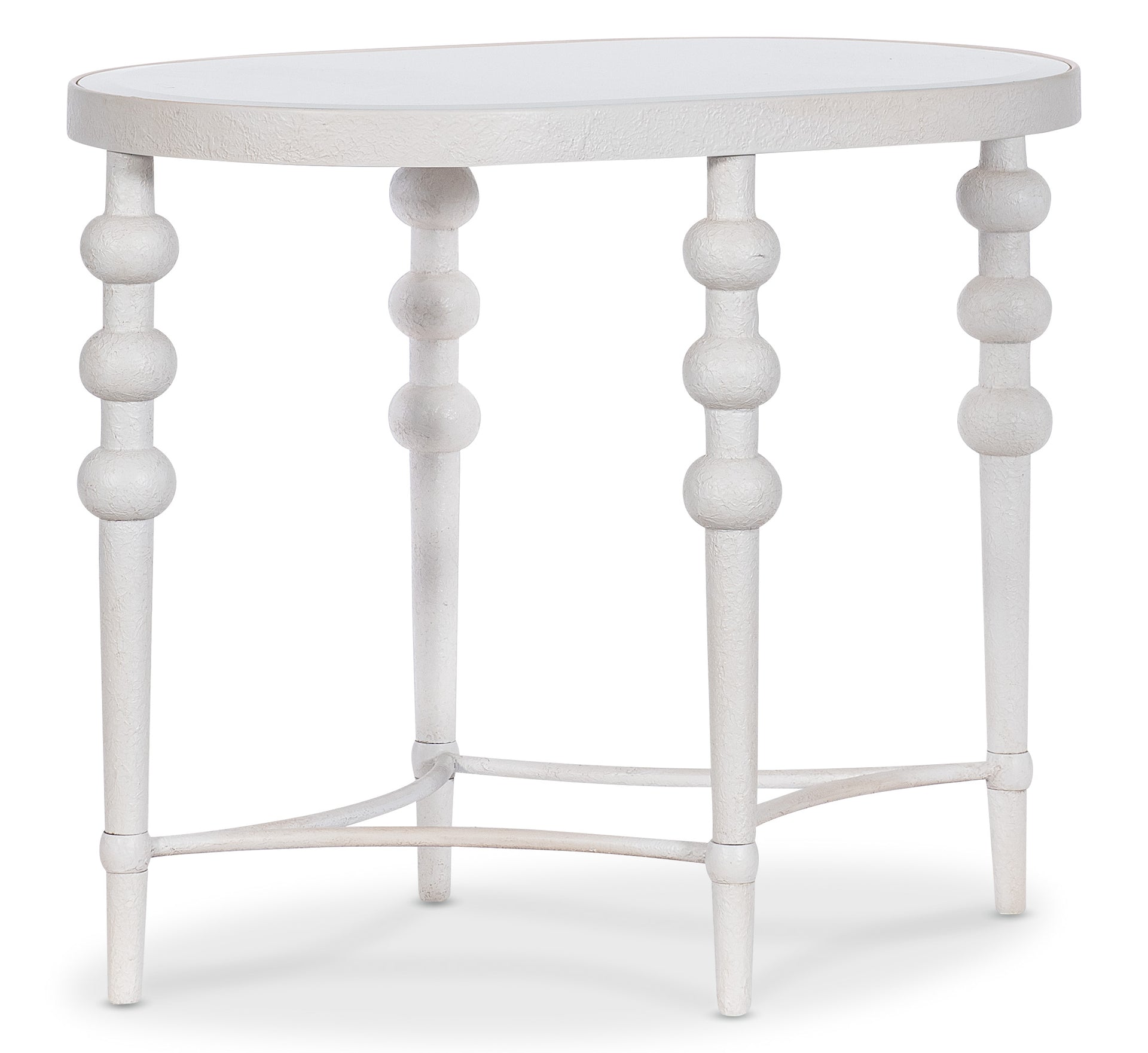 Melange On the Bright Side Oval End Table