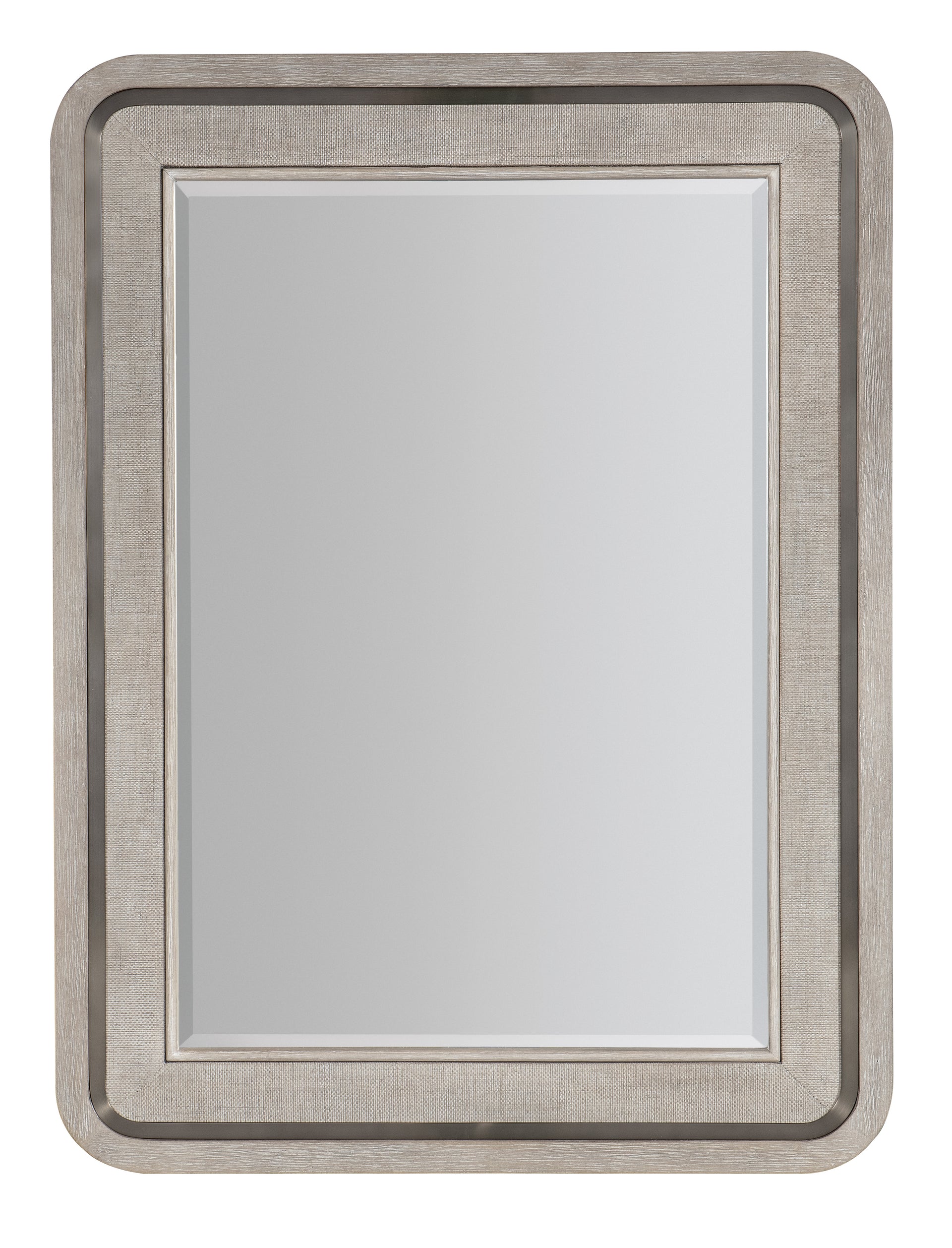 Modern Mood Raffia Landscape Mirror